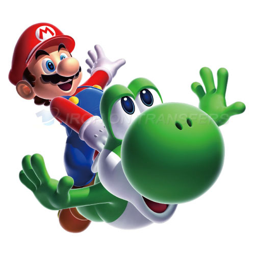 Mario Iron-on Stickers (Heat Transfers)NO.1346